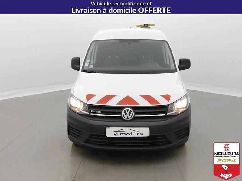 Occasion VW Caddy 110 ch (80 kW) 2021 Blanc Monospace