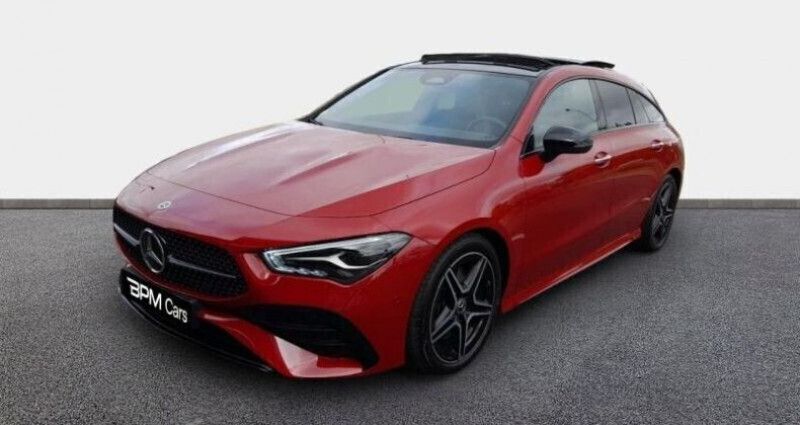 Rouge Utilisé 2024 Mercedes CLA200 Shooting Brake AMG line Break | 43 890 € (Prix cher) - Image 1/4