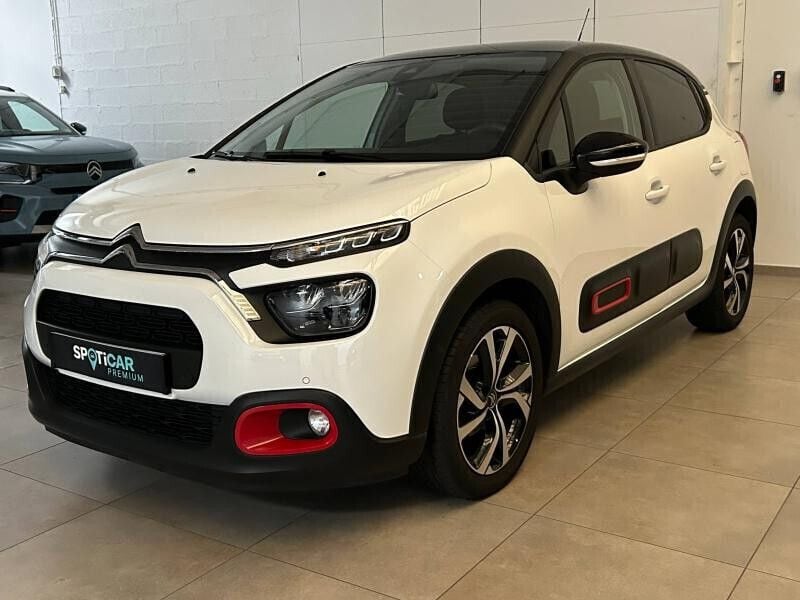 Noir Utilisé 2021 Citroën C3 PureTech Citadine | 13 890 € (Prix juste) - Image 1/4