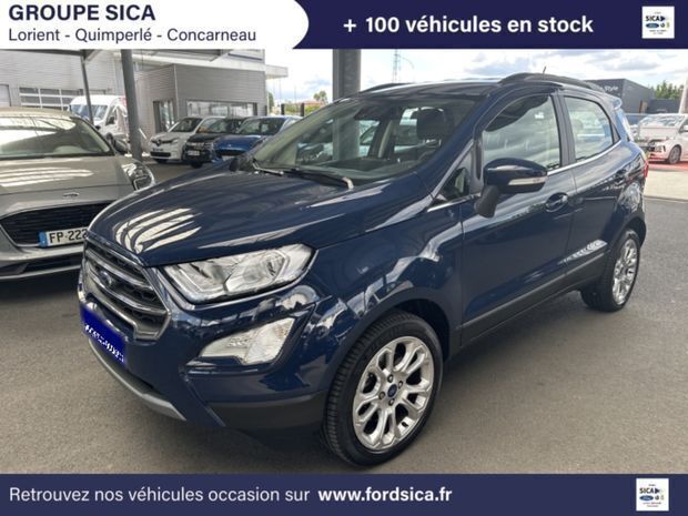 Bleu Utilisé 2021 Ford Ecosport Viva SUV | 15 990 € (Prix juste) - Image 1/4