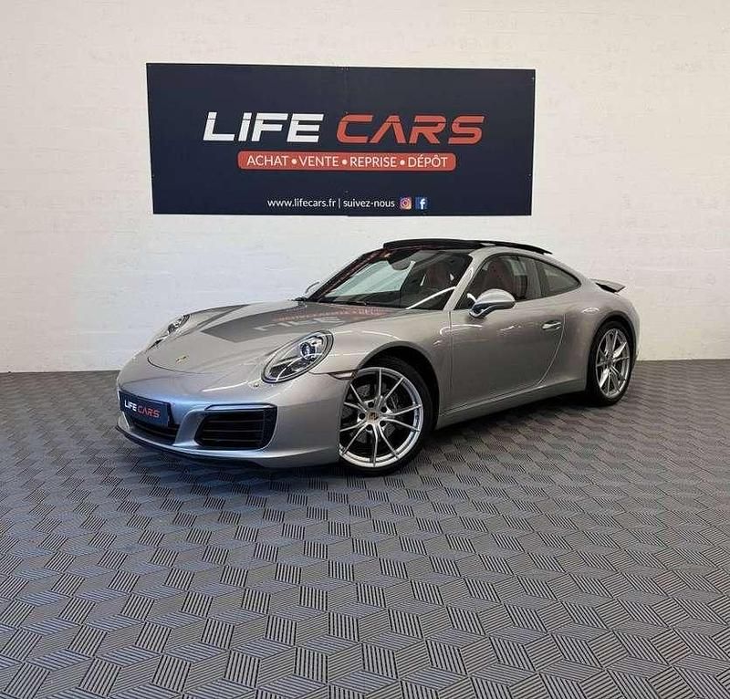 Occasion Porsche 911 Carrera 371 ch (272 kW) 2016 Gris Coupé