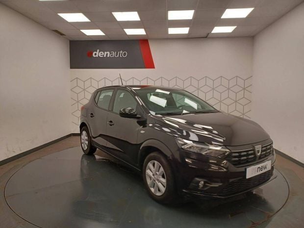 Noir Utilisé 2022 Dacia Sandero Comfort Citadine | 12 490 € (Bon prix) - Image 1/4