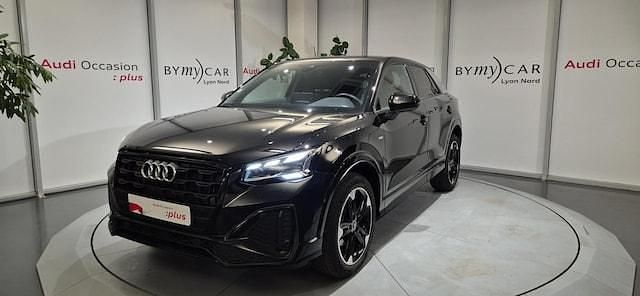 Noir mythique métallisé Occasion 2025 Audi Q2 S-Line SUV | 36 914 € (Prix assez cher) - Image 1/4