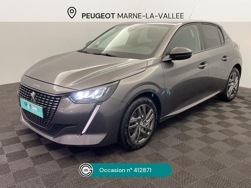 Gris Occasion 2022 Peugeot 208 Business-Line Citadine | 13 980 € (Prix juste) - Image 1/4
