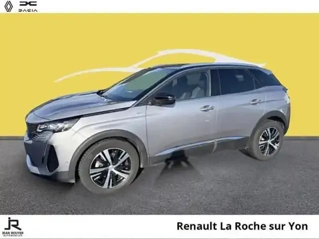 Gris Occasion 2021 Peugeot 3008 GT SUV | 22 680 € (Prix juste) - Image 1/4
