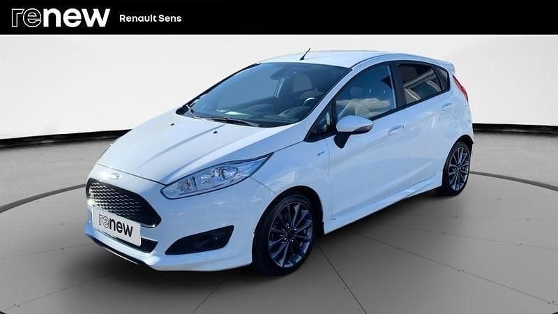 Blanc Utilisé 2017 Ford Fiesta ST-Line Citadine | 11 300 € (Prix juste) - Image 1/4