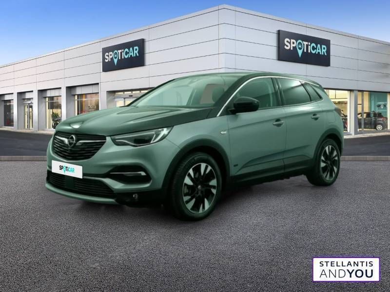 Gris Utilisé 2021 Opel Grandland X Ultimate SUV | 23 990 € (Prix juste) - Image 1/3