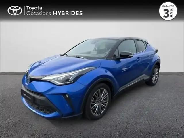 Bi ton bleu nebula / toit noir Occasion 2022 Toyota C-HR SUV | 22 990 € (Prix juste) - Image 1/4