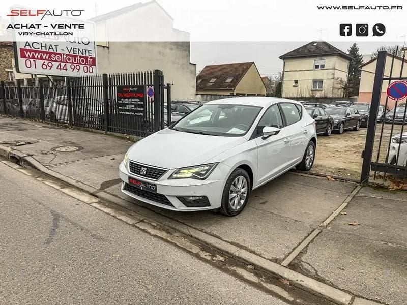 Blanc Occasion 2017 Seat Leon Style Berline | 11 780 € (Bon prix) - Image 1/4
