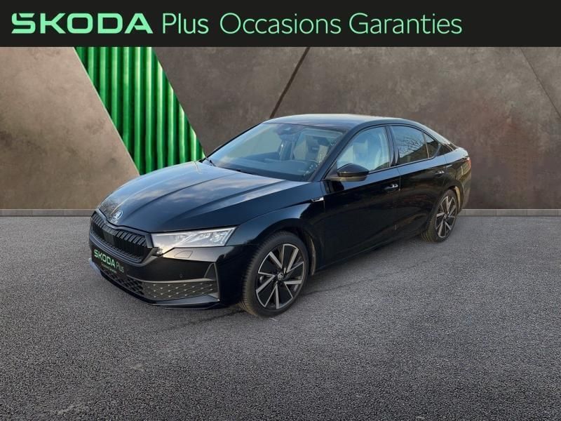Noir Utilisé 2024 Skoda Octavia SportLine Berline | 35 990 € (Prix assez cher) - Image 1/3