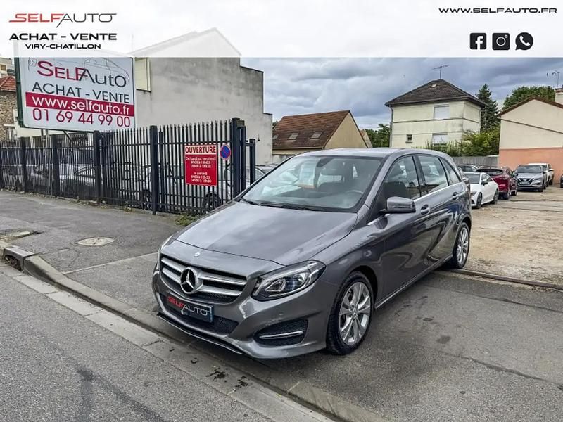 Gris Utilisé 2015 Mercedes B180 Monospace | 9 980 € (Prix juste) - Image 1/4