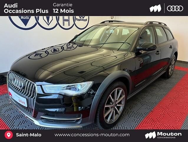 Noir brillant Occasion 2018 Audi A6 Allroad Ambiente Break | 28 500 € (Super prix) - Image 1/4