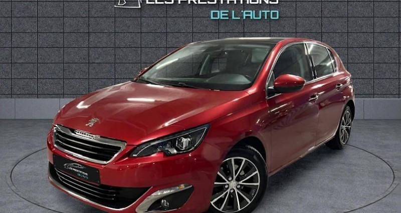 Rouge Utilisé 2016 Peugeot 308 Allure Berline | 8 900 € (Bon prix) - Image 1/4