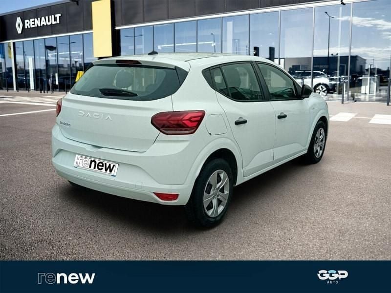 Nouvelle Dacia Sandero Essentiel 2025 Blanc Citadine