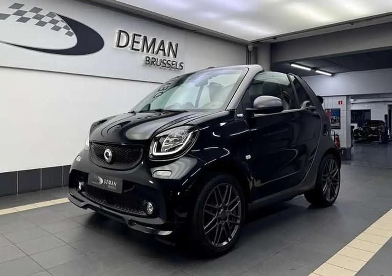 Noir Occasion 2019 Smart ForTwo Cabrio Brabus Cabriolet | 20 900 € - Image 1/4
