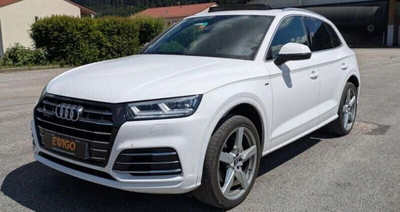 Blanc Utilisé 2020 Audi Q5 S-Line SUV | 33 990 € (Bon prix) - Image 1/4