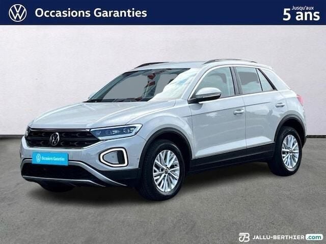 Gris Utilisé 2022 VW T-Roc Life SUV | 24 490 € (Prix juste) - Image 1/4