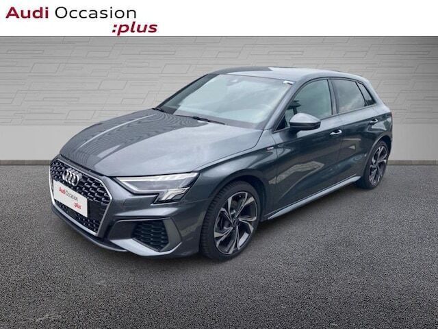 Gris daytona nacré Utilisé 2021 Audi A3 S-Line | 22 490 € (Prix cher) - Image 1/4