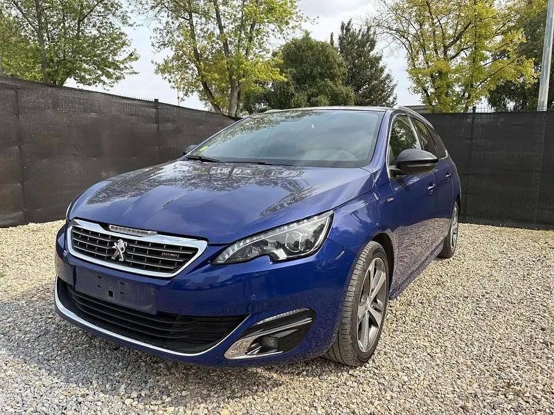 Bleu Utilisé 2016 Peugeot 308 GT-line Break | 6 490 € (Prix juste) - Image 1/4