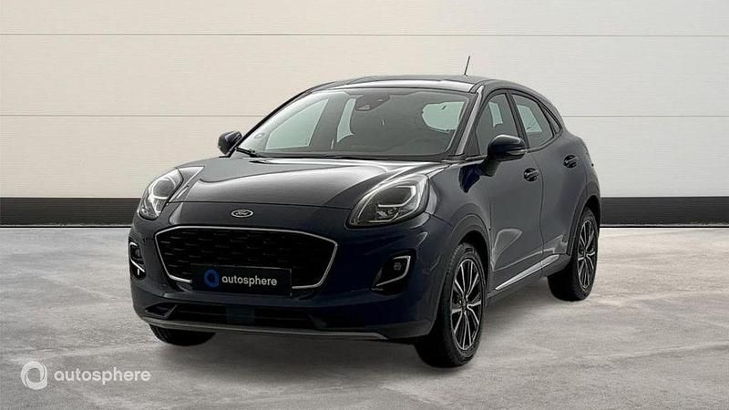 Bleu Utilisé 2022 Ford Puma Gen-E Titanium SUV | 18 999 € (Prix juste) - Image 1/4