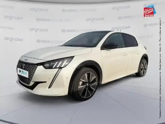 Blanc nacré Occasion 2021 Peugeot 208 GT Citadine | 15 499 € - Image 1/4