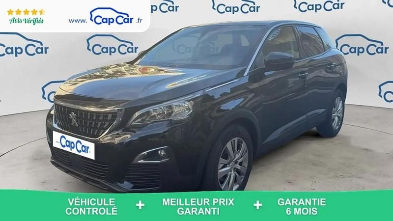Noir Utilisé 2020 Peugeot 3008 Business-Line SUV | 16 990 € (Super prix) - Image 1/4