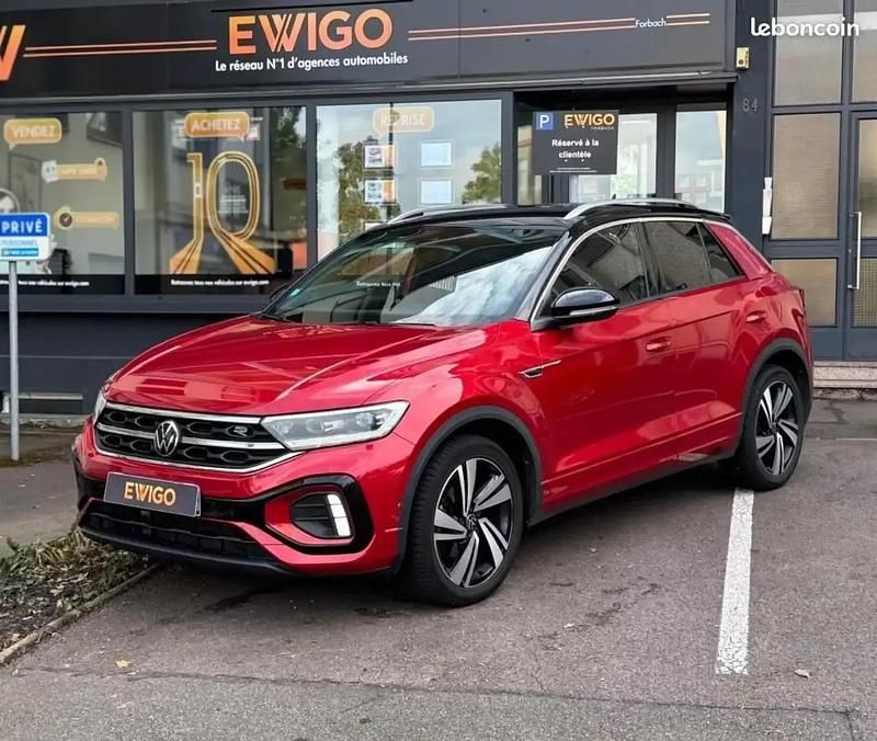 Rouge Utilisé 2022 VW T-Roc R-line SUV | 23 490 € (Super prix) - Image 1/4