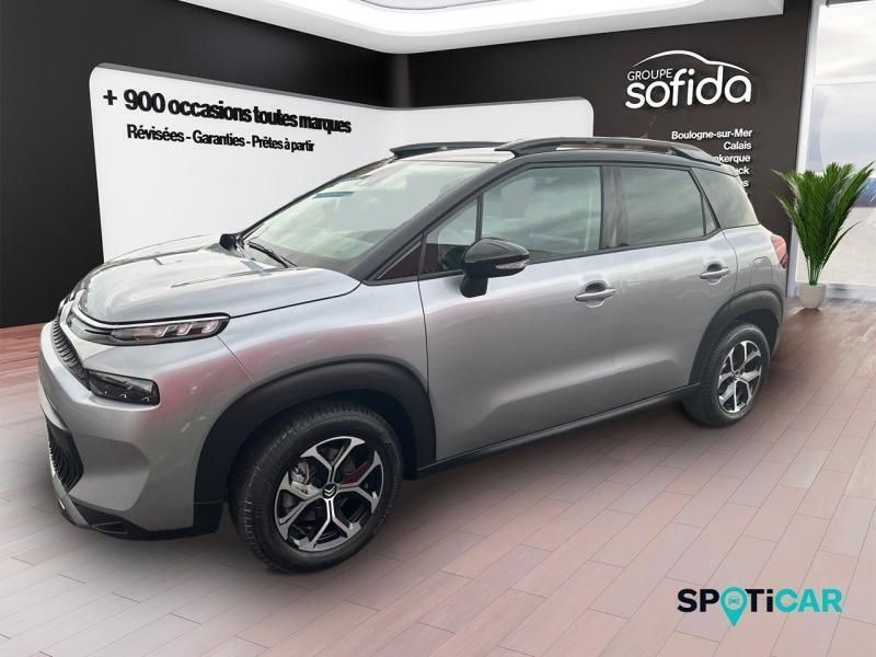 Gris Utilisé 2024 Citroën C3 Aircross PureTech SUV | 22 990 € - Image 1/3