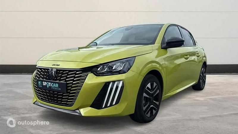 Jaune Utilisé 2024 Peugeot e-208 Style Citadine | 19 999 € (Prix juste) - Image 1/4
