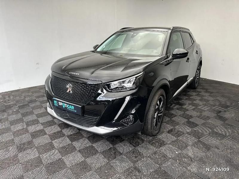 Noir Utilisé 2021 Peugeot e-2008 Allure SUV | 15 980 € (Prix juste) - Image 1/4