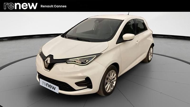 Blanc Utilisé 2020 Renault Zoe Zen Citadine | 12 799 € (Prix cher) - Image 1/4