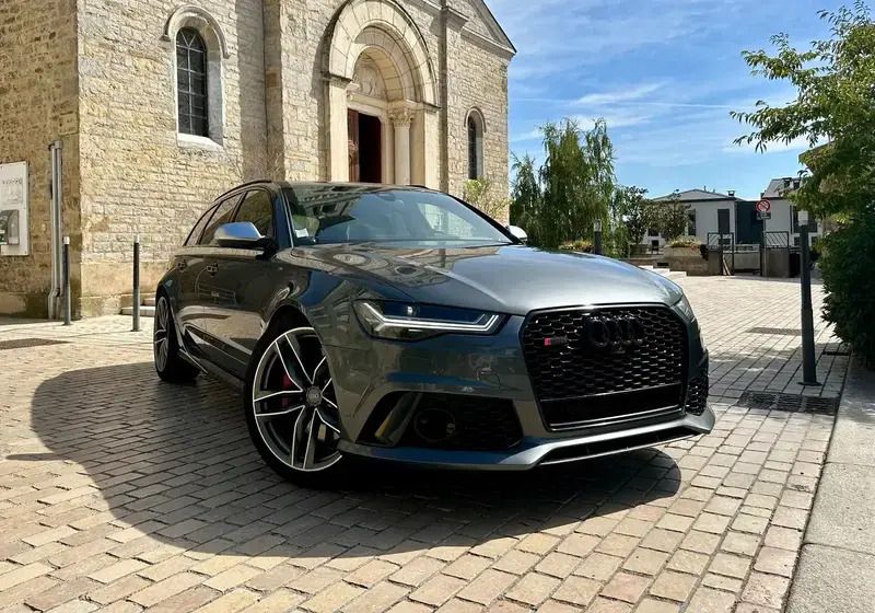 Gris Utilisé 2015 Audi RS6 Sport Break | 67 990 € (Prix juste) - Image 1/4