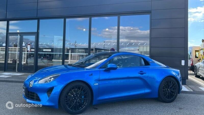 Bleu alpine Utilisé 2023 Alpine A110 Coupé | 82 497 € (Prix assez cher) - Image 1/4