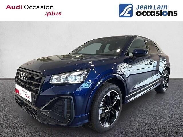 Bleu navarre métallisé Utilisé 2024 Audi Q2 S-Line SUV | 34 890 € (Prix assez cher) - Image 1/4