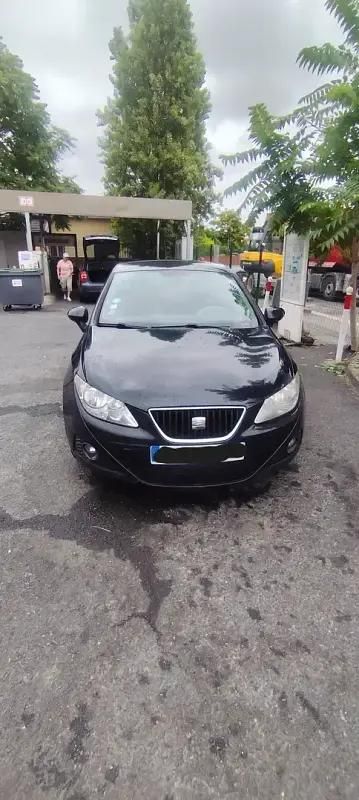 Noir Utilisé 2010 Seat Ibiza Berline | 5 650 € (Prix juste) - Image 1/4