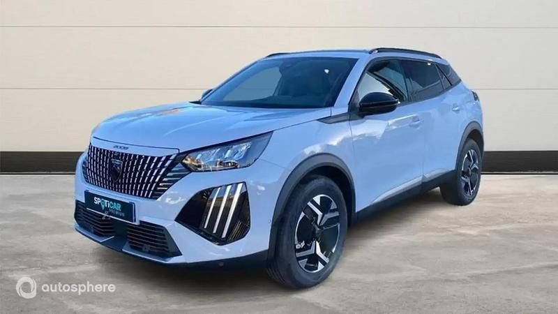 Blanc Nouvelle 2025 Peugeot 2008 Allure SUV | 28 499 € (Prix juste) - Image 1/4