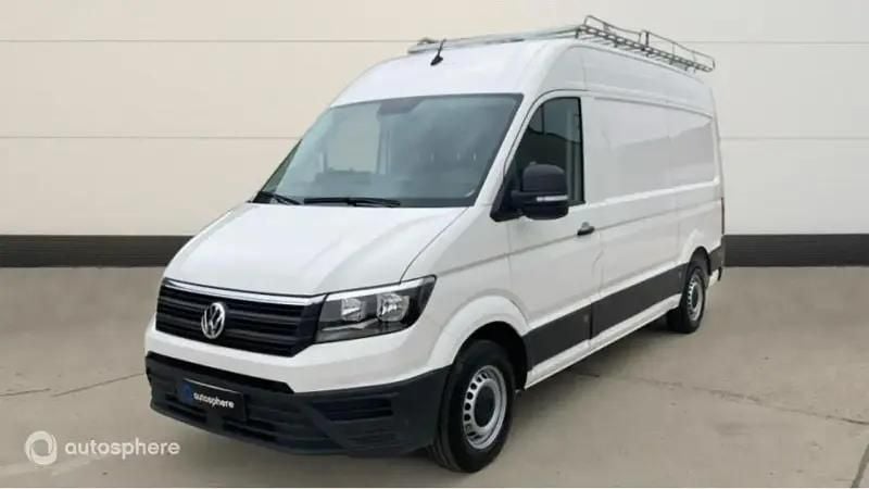 Blanc candy Utilisé 2022 VW Crafter Business Van | 30 499 € (Bon prix) - Image 1/4