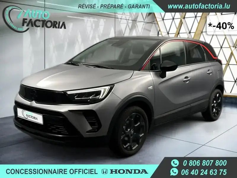 Gris Utilisé 2021 Opel Crossland X GS Line SUV | 17 450 € (Prix juste) - Image 1/4
