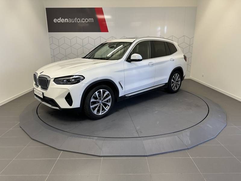 Blanc Utilisé 2022 BMW X3 xLine SUV | 46 500 € (Bon prix) - Image 1/3
