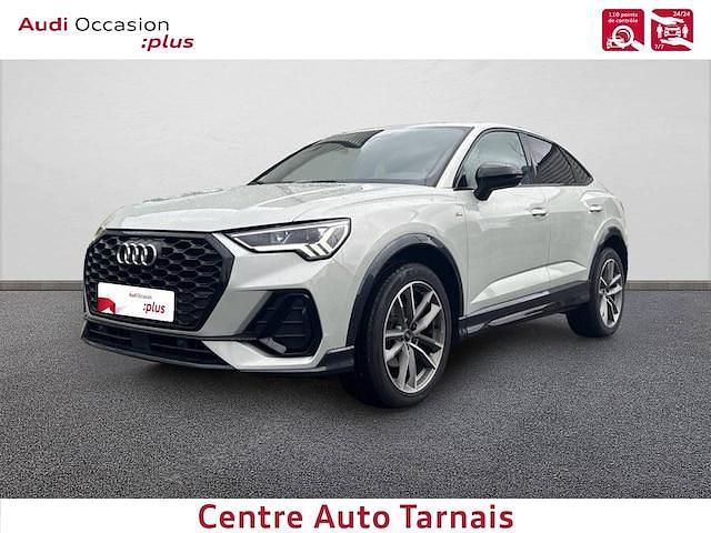 Argent rosée métallisé Utilisé 2021 Audi Q3 Sportback S-Line SUV | 37 889 € (Prix assez cher) - Image 1/4
