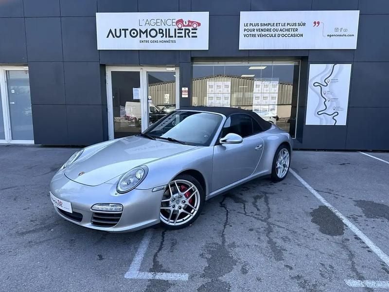 Argent Utilisé 2009 Porsche 911 Carrera 4S Cabriolet Chrono Cabriolet | 65 990 € (Super prix) - Image 1/4