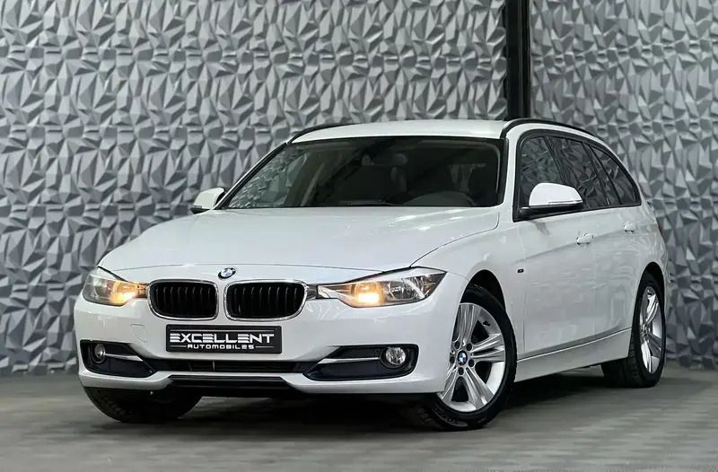 Blanc Utilisé 2014 BMW 316 Sport Line Break | 9 950 € (Prix juste) - Image 1/4