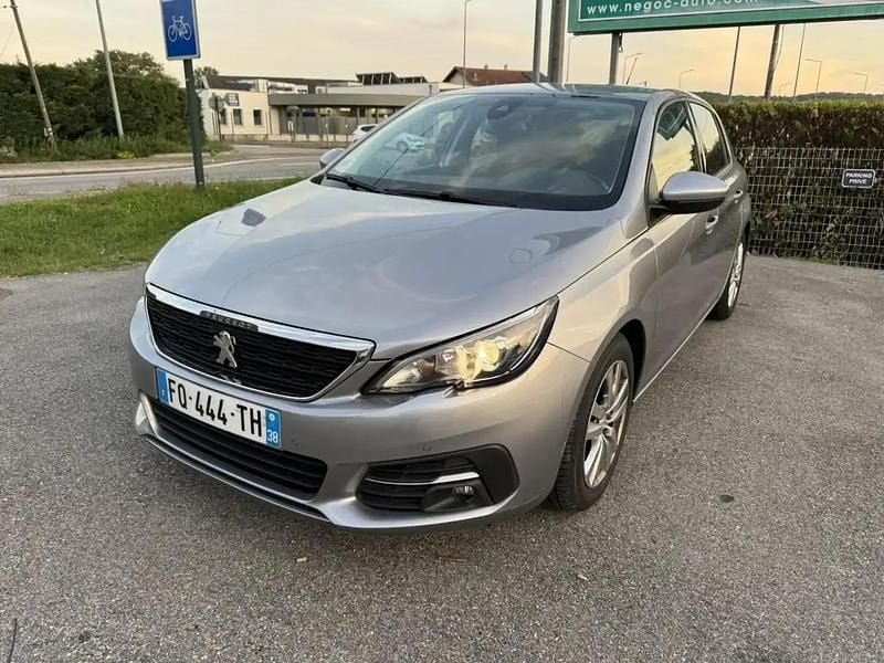 Gris Utilisé 2020 Peugeot 308 Active Berline | 10 990 € (Super prix) - Image 1/4