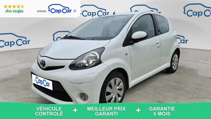 Blanc Utilisé 2013 Toyota Aygo Style Citadine | 4 190 € - Image 1/4