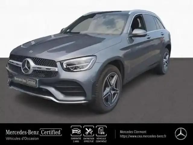 Gris sélénite métallisé Occasion 2021 Mercedes GLC300e AMG line SUV | 42 890 € (Prix juste) - Image 1/4