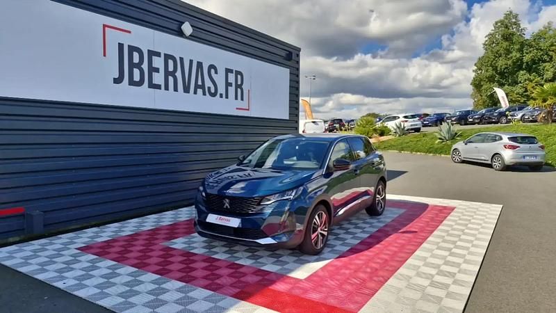 Bleu Utilisé 2022 Peugeot 3008 Allure SUV | 20 590 € (Prix juste) - Image 1/4