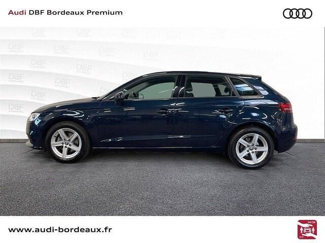 Occasion Audi A3 116 ch (85 kW) 2020 Bleu cosmos métallisé Berline