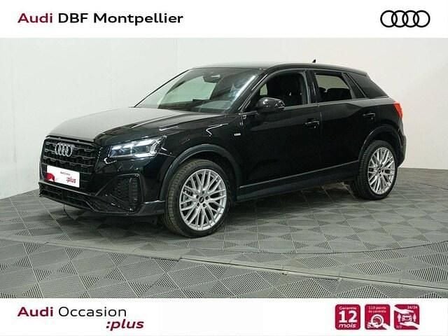 Noir mythe métallisé Occasion 2022 Audi Q2 S-line plus SUV | 33 880 € (Prix juste) - Image 1/4