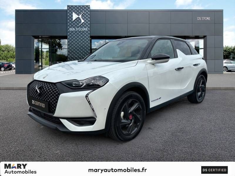 Blanc Utilisé 2021 DS Automobiles DS3 Crossback E-Tense Performance Line Plus SUV | 20 990 € (Prix juste) - Image 1/4