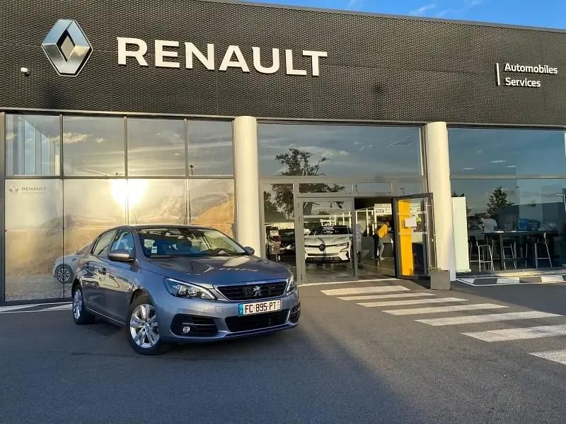 Gris Utilisé 2018 Peugeot 308 Active Berline | 13 490 € (Prix juste) - Image 1/4